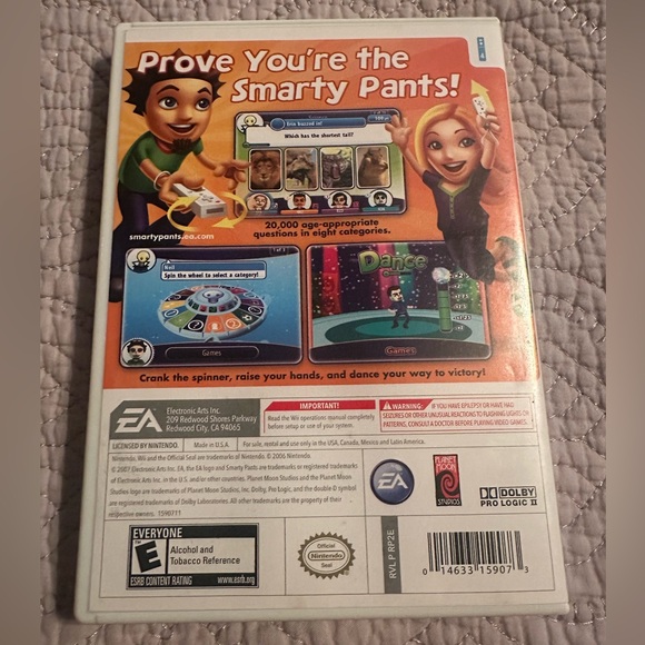 Smarty Pants Wii Game - Engaging Trivia Challenge - Picture 5 of 6